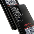 Scan for Allergy Info Phone Case | QR Code Medical ID Tough Case