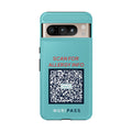 Scan for Allergy Info Phone Case | QR Code Medical ID Tough Case