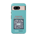 Scan for Allergy Info Phone Case | QR Code Medical ID Tough Case