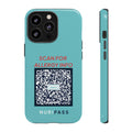 Scan for Allergy Info Phone Case | QR Code Medical ID Tough Case