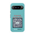 Scan for Allergy Info Phone Case | QR Code Medical ID Tough Case