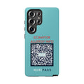 Scan for Allergy Info Phone Case | QR Code Medical ID Tough Case