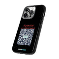 Scan for Allergy Info Phone Case | QR Code Medical ID Tough Case
