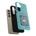 Scan for Allergy Info Phone Case | QR Code Medical ID Tough Case