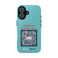 Scan for Allergy Info Phone Case | QR Code Medical ID Tough Case