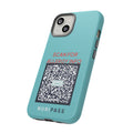 Scan for Allergy Info Phone Case | QR Code Medical ID Tough Case
