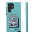 Scan for Allergy Info Phone Case | QR Code Medical ID Tough Case