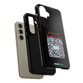 Scan for Allergy Info Phone Case | QR Code Medical ID Tough Case