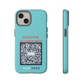 Scan for Allergy Info Phone Case | QR Code Medical ID Tough Case