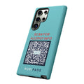 Scan for Allergy Info Phone Case | QR Code Medical ID Tough Case