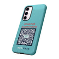 Scan for Allergy Info Phone Case | QR Code Medical ID Tough Case